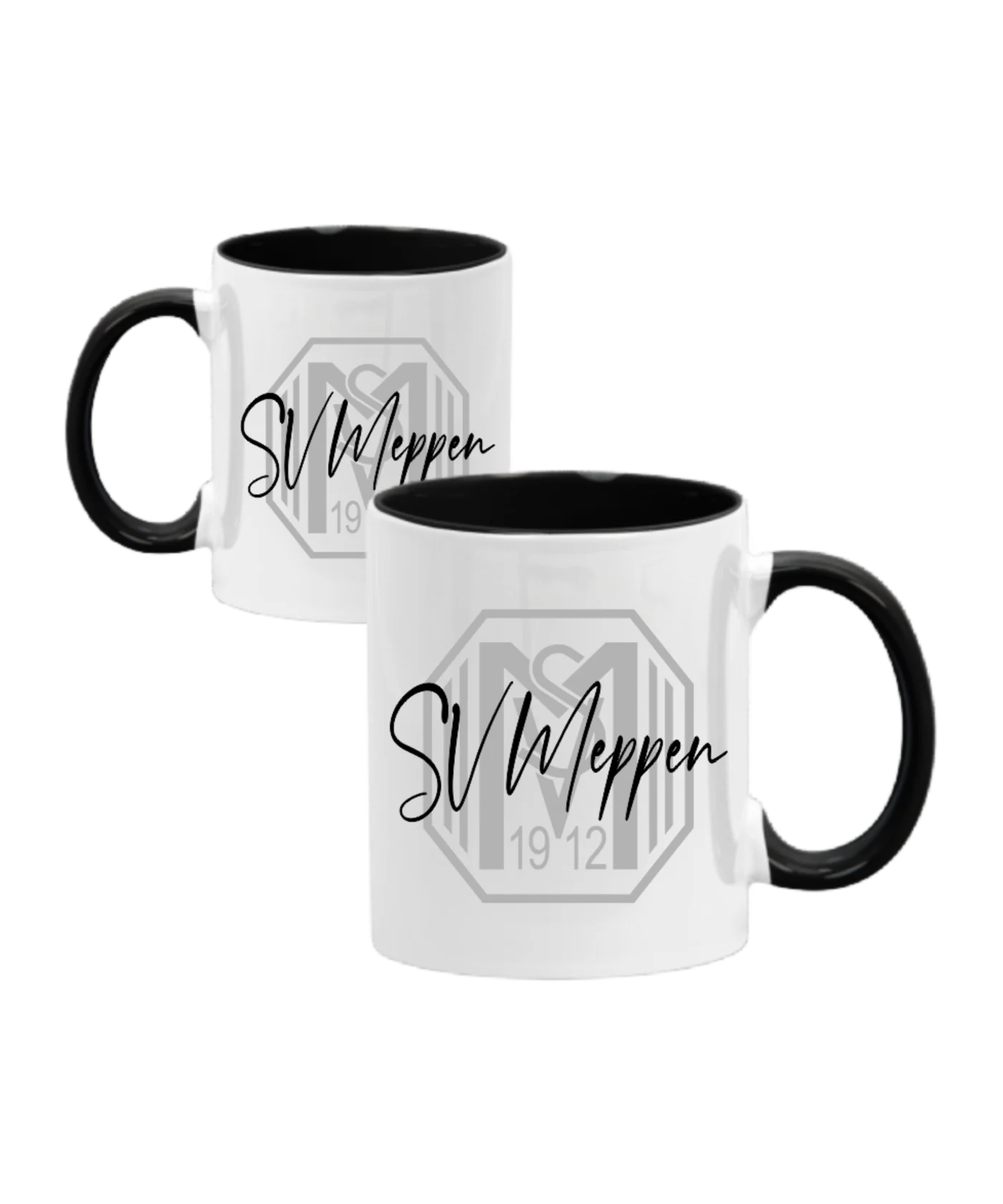 SV Meppen Tasse #Backgroundpott Weiss Schwarz