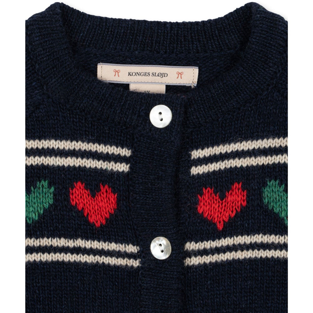 Køb Konges Sløjd Heart Belou Strik Cardigan