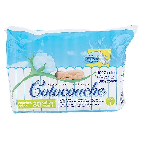 Cotocouche 1ª Idade 30 discos de algodão