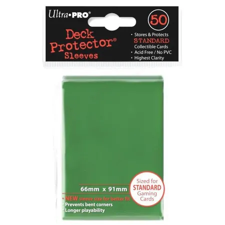 Ultra Pro Matrix Green Protector Hüllen, 50 Stück
