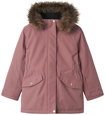 Name It Winterjacke - NkfSnow - Noos - Grape Shake