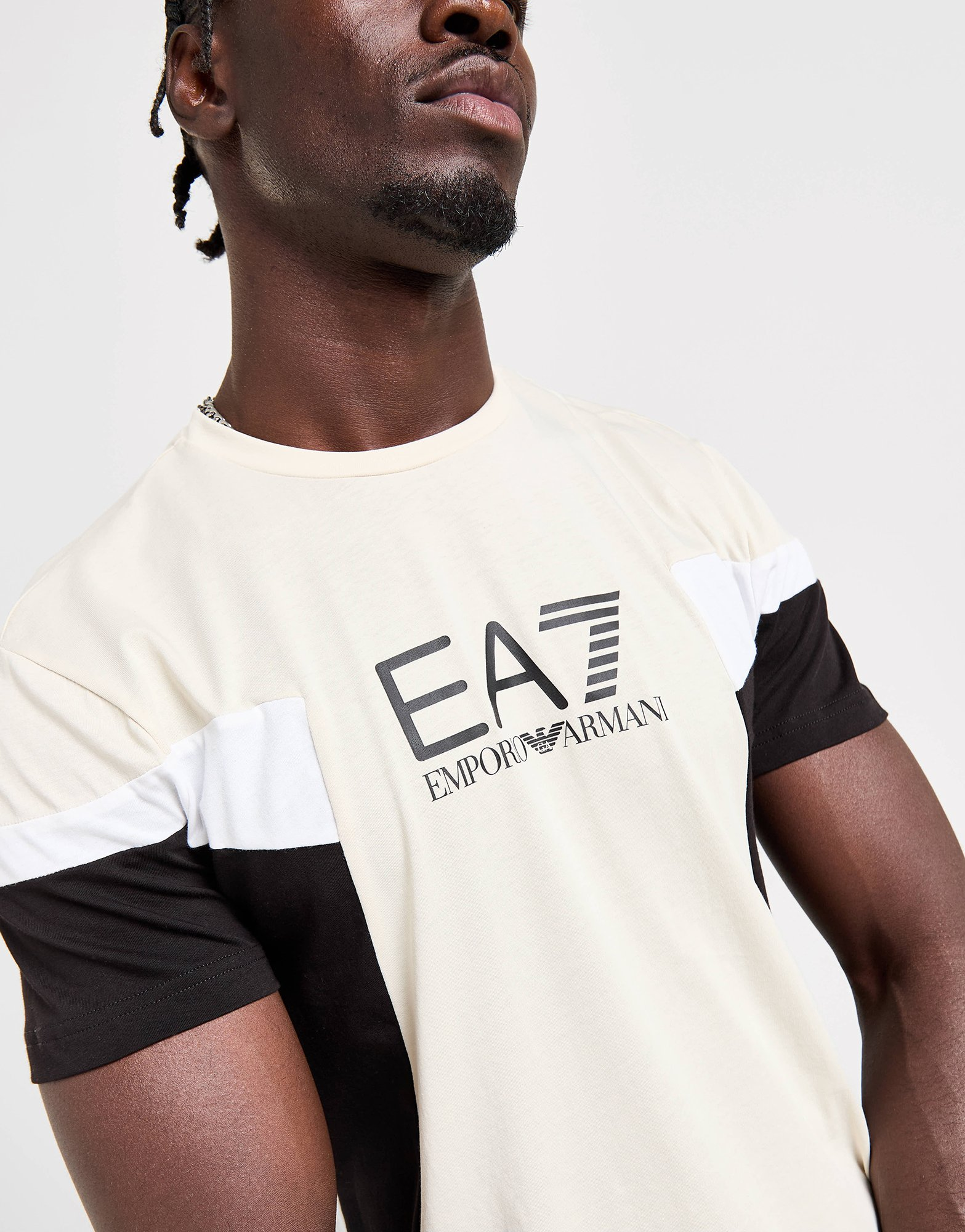 Emporio Armani EA7 T-shirt Colour Block Homme