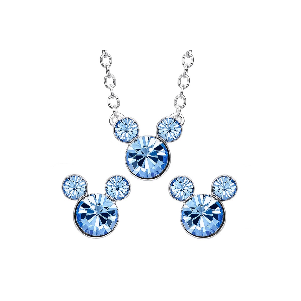 Parure collier et boucles d'oreilles Disney - Mickey
