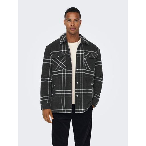 ONLY & Sons Creed Uld Jakke, Sort, M