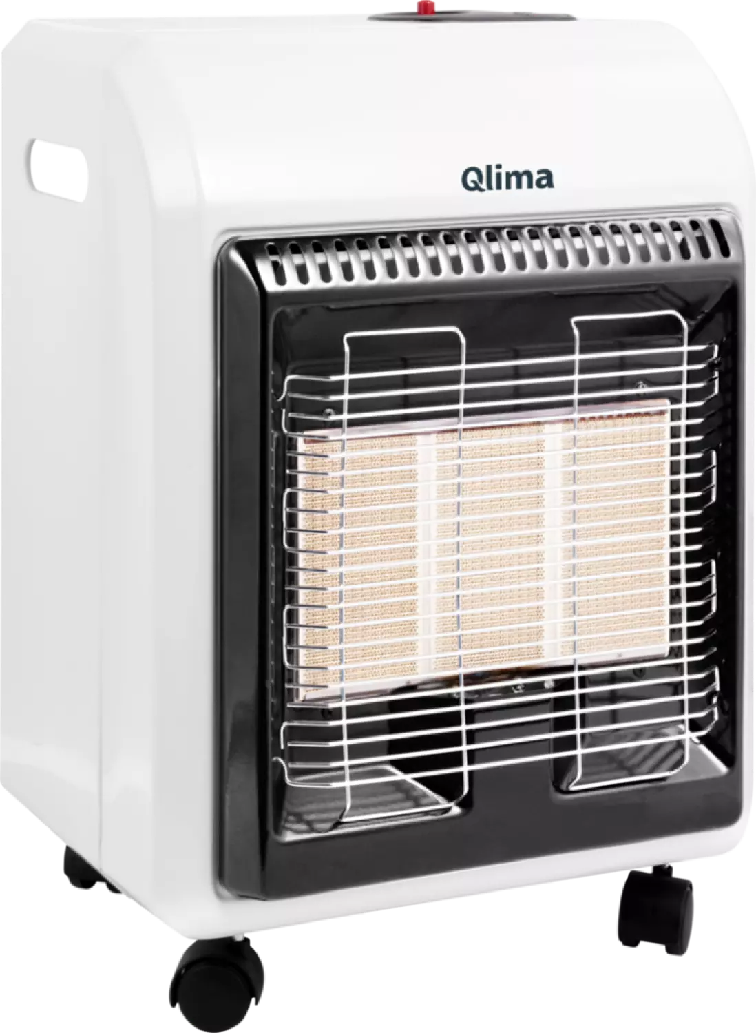 Qlima GH 741 RM 2-in-1 Gaskachel Wit/Zwart - 4,1kW