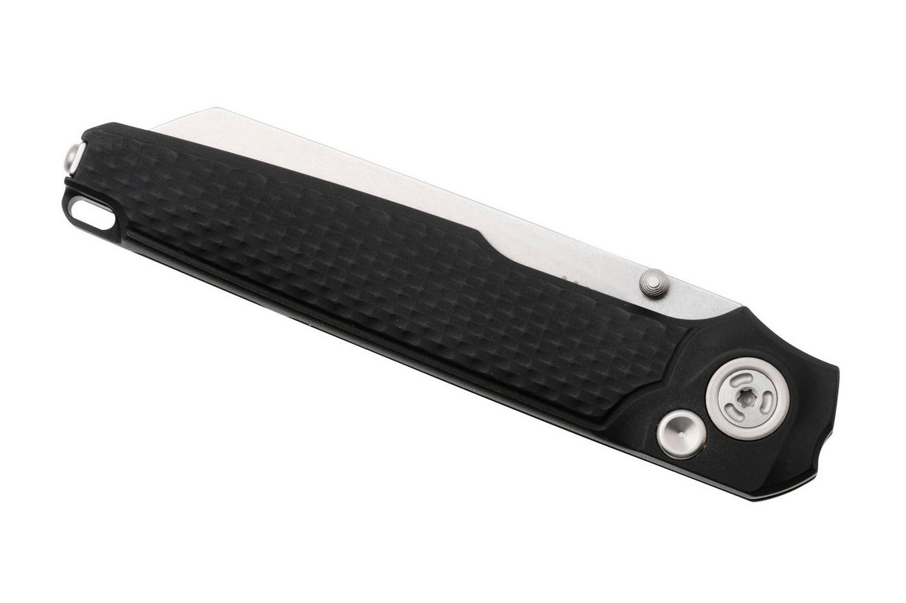 MKM Miura MK-MI-ABK Stonewashed MagnaCut, Black Aluminium, zakmes, Simone Tonolli design