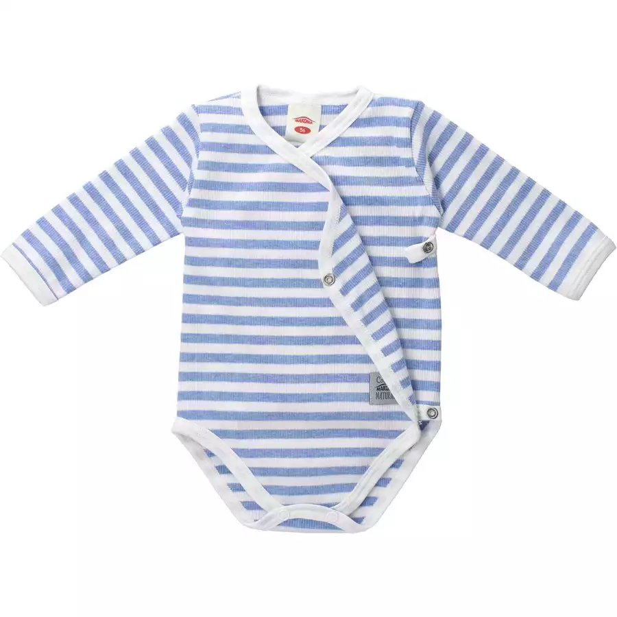 Makoma Body Langarm Greco hellblau