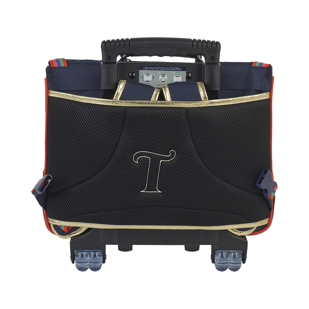 Cartable trolley Leila marine