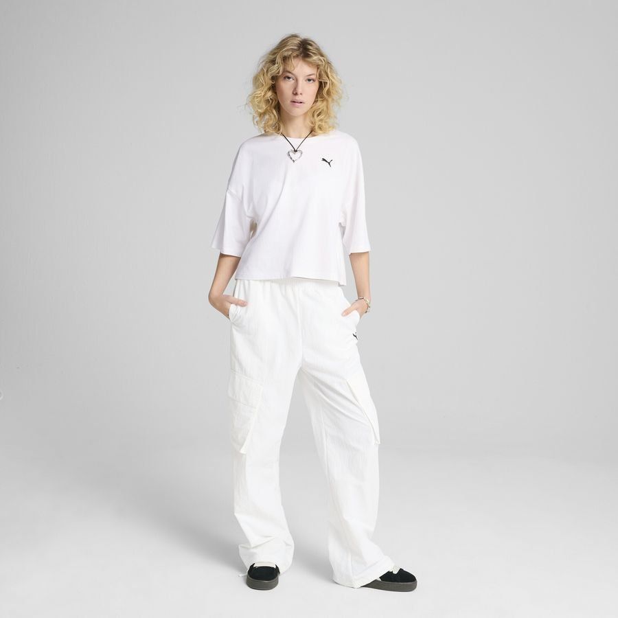 Puma WARDROBE ESS Kurzes Oversized-T-Shirt