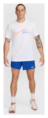 Maillot manches courtes Nike Blanc Homme