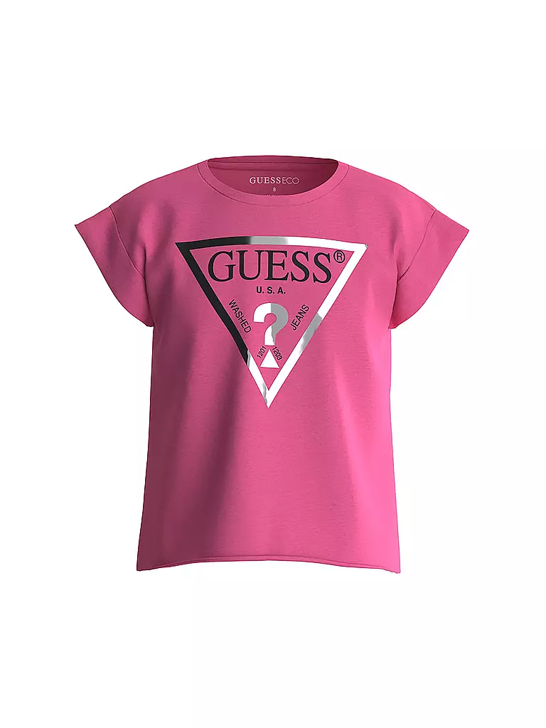 GUESS Mädchen T-Shirt pink