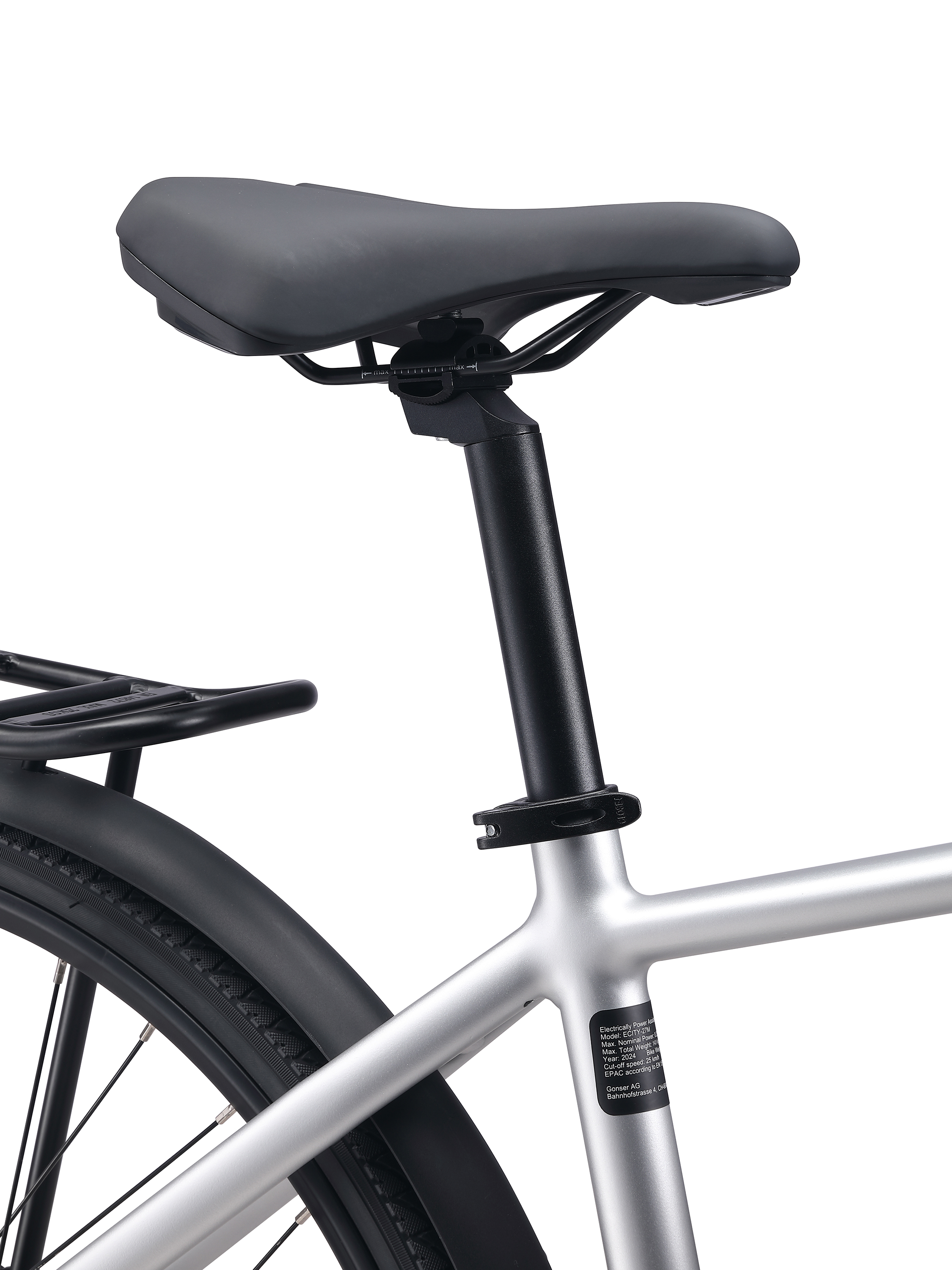 E-Bike City SANTIAGO silber