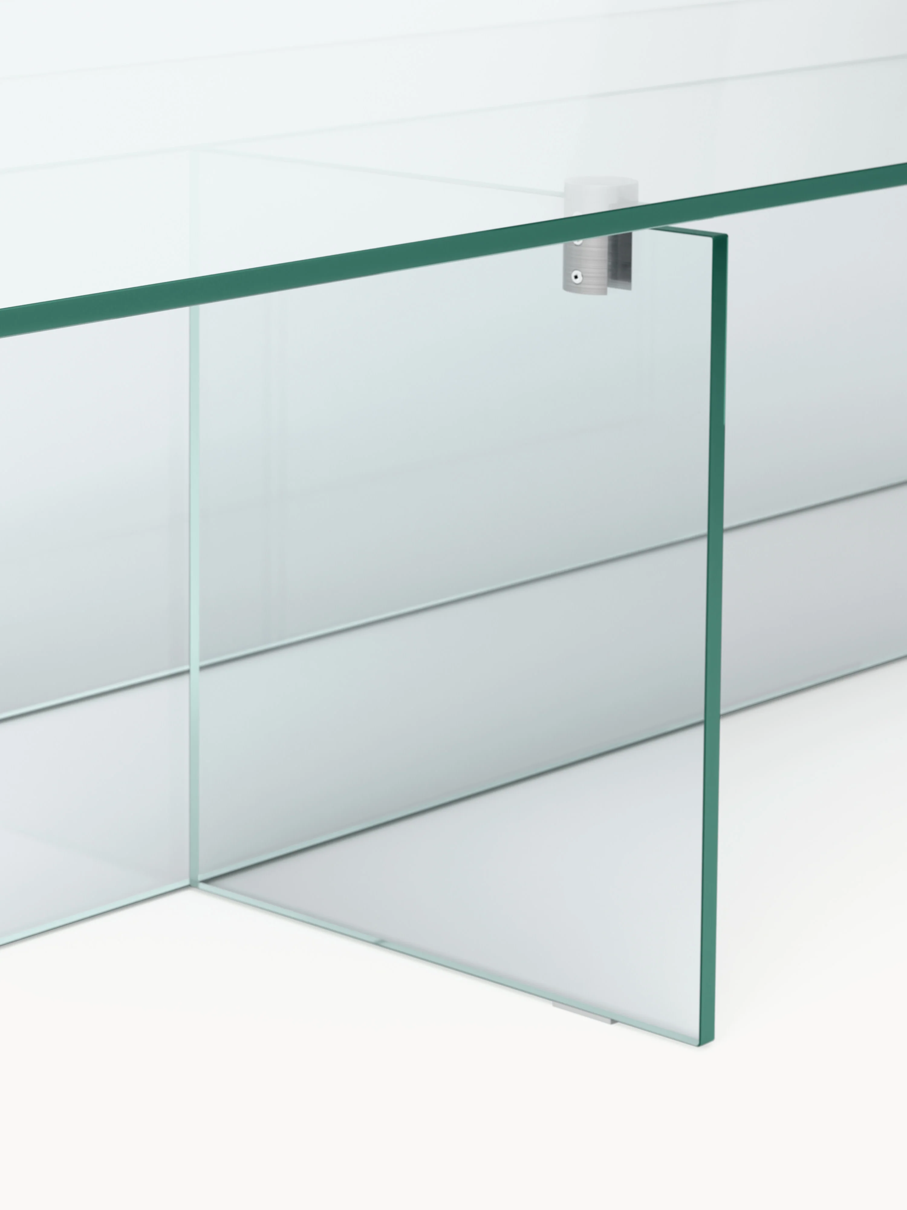 Grote glazen salontafel Anouk, B 160 cm
