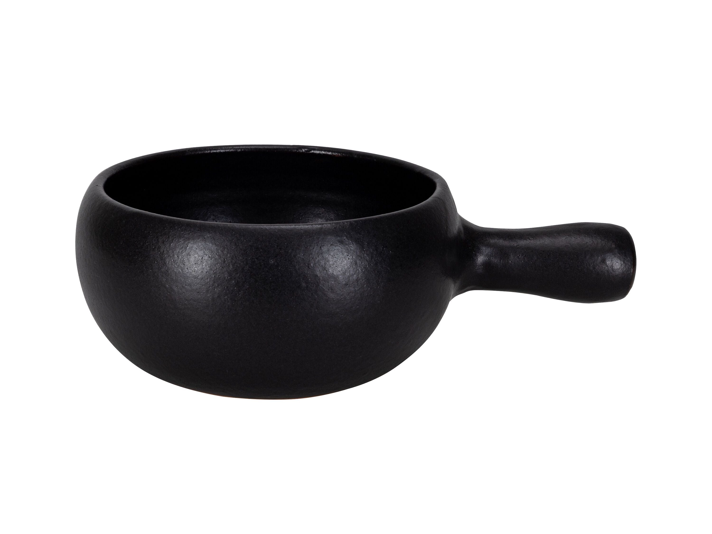 BOMBATA Caquelon - Schwarz / B: 30.0 cm x T: 22.0 cm x H: 9.5 cm
