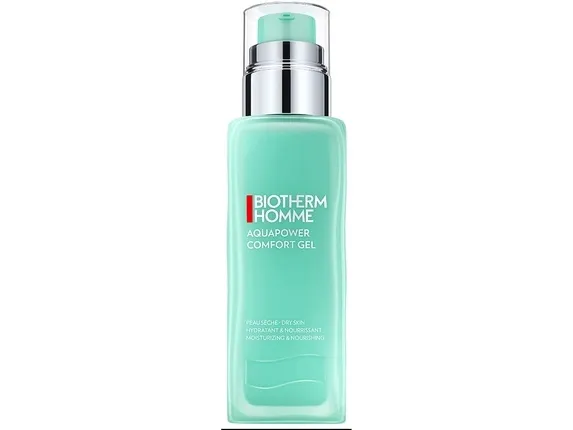 Biotherm Homme Aquapower Comfort, Mænd, Tør hud, Stabilisere, Fugtende, 75 ml, Pumpeflaske, AQUA / WATER • DIMETHICONE • BUTYROSPERMUM PARKII BUTTER / SHEA BUTTER • PRUNUS ARMENIACA...
