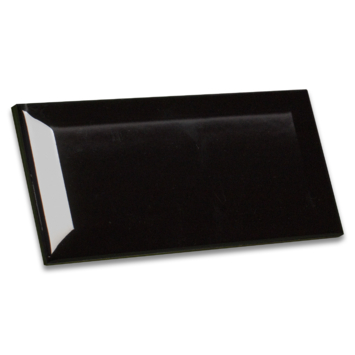 Wandtegel Metro zwart 7,5x15 cm 0,5 m²