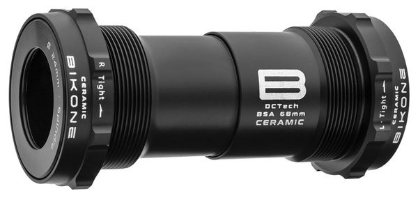 Boîtier de Pédalier Bikone DCTech BSA Road Ceramic pour Shimano (Route) Noir