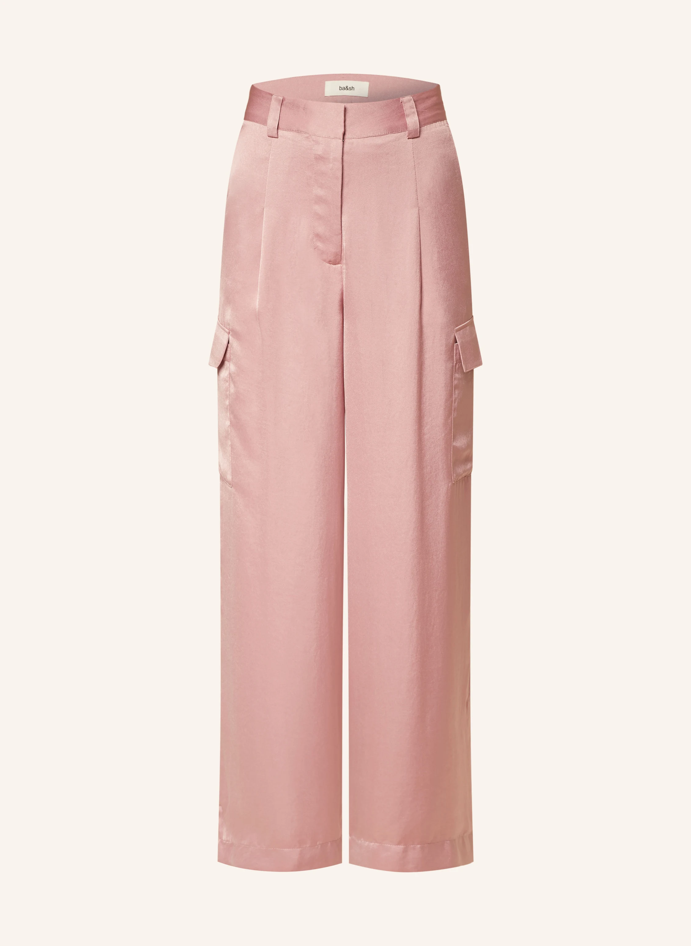 ba&sh Cargohose CARY aus Satin