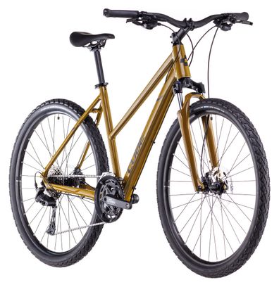 VTC Cube Nature Pro Trapeze Shimano Cues 10V 700 mm Vert Willow 2025
