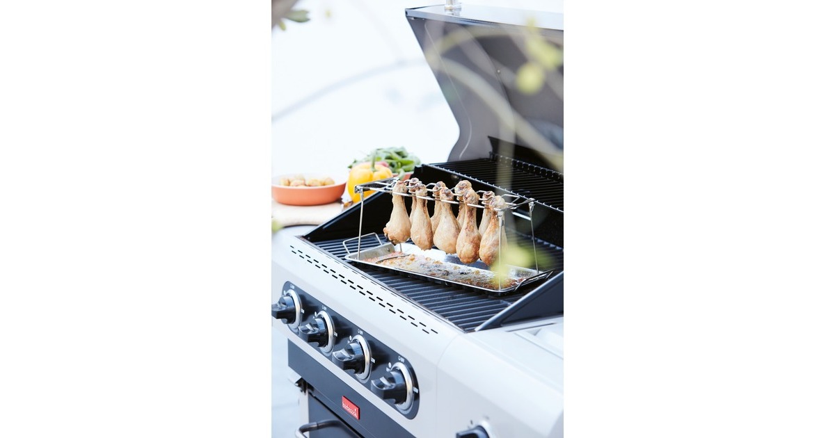 BarbecookRek voor 12 drumsticks mandje