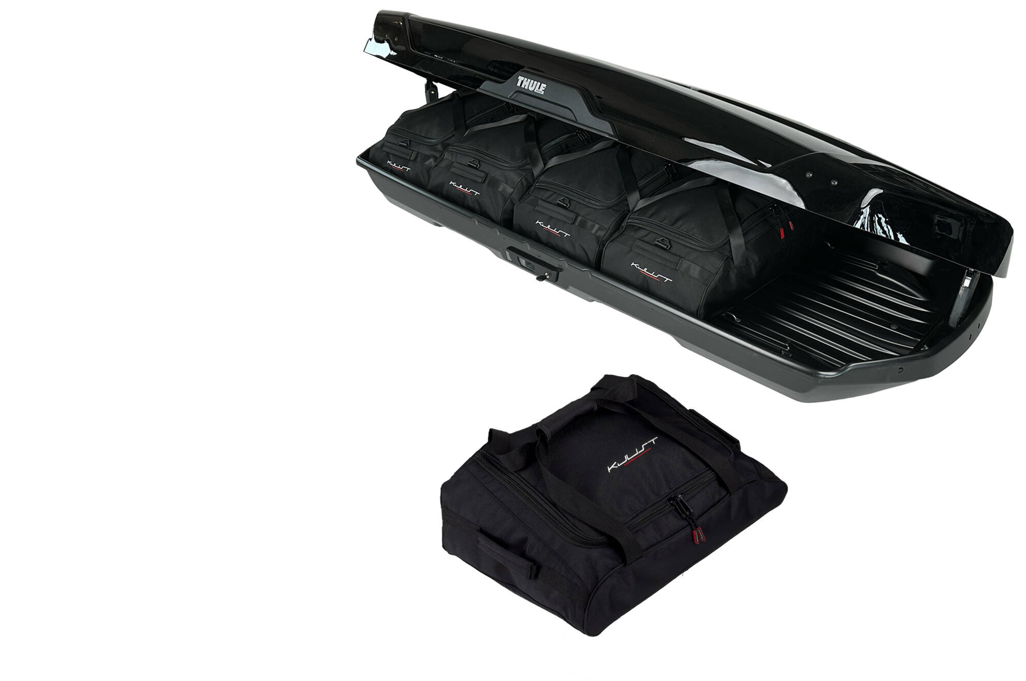 Kjust Thule Motion Xt Alpine dakkoffer tassenset