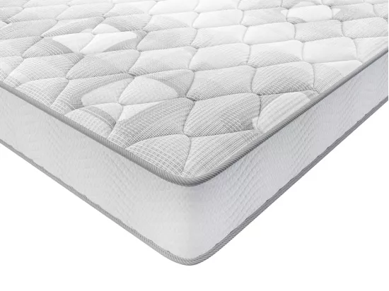 Ensemble 140 x 190 cm sommier coffre naturel clair + matelas ressorts ensachés ép.20cm - SONGE de YSMÉE