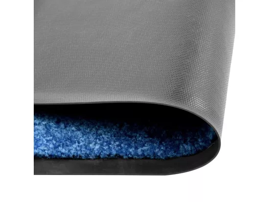 Paillasson lavable Bleu 90x150 cm