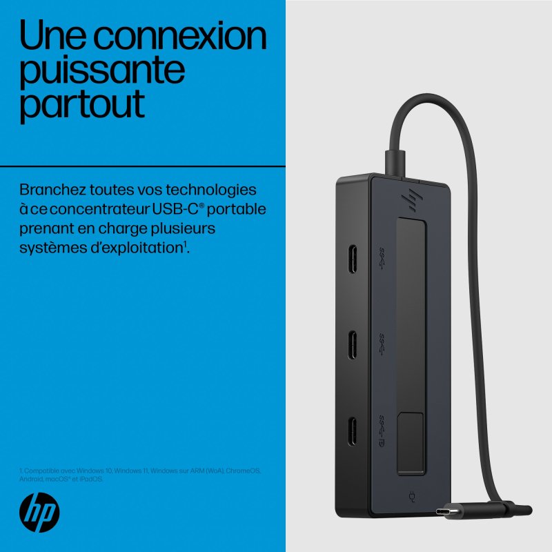 HP Concentrateur USB-C 4K