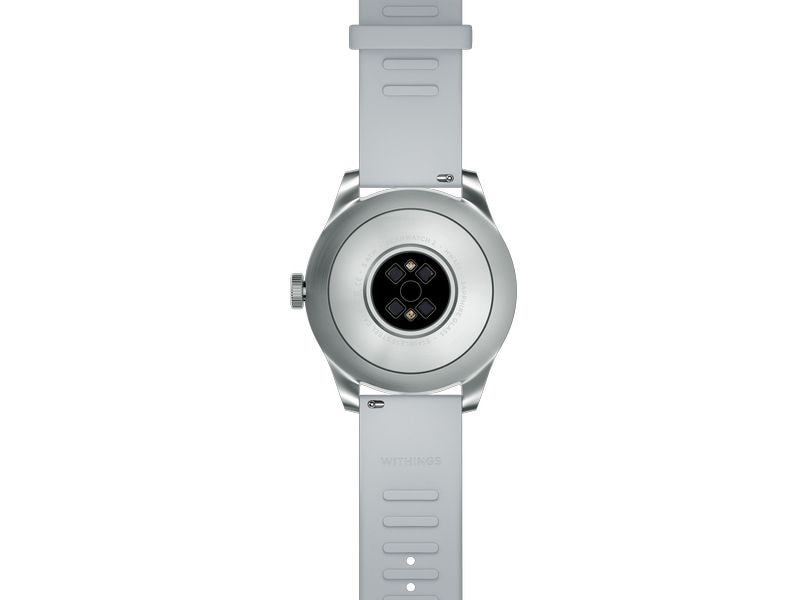 Withings Activity Tracker Scanwatch 2 Weiss, 42 mm Hybrid Smartwatch