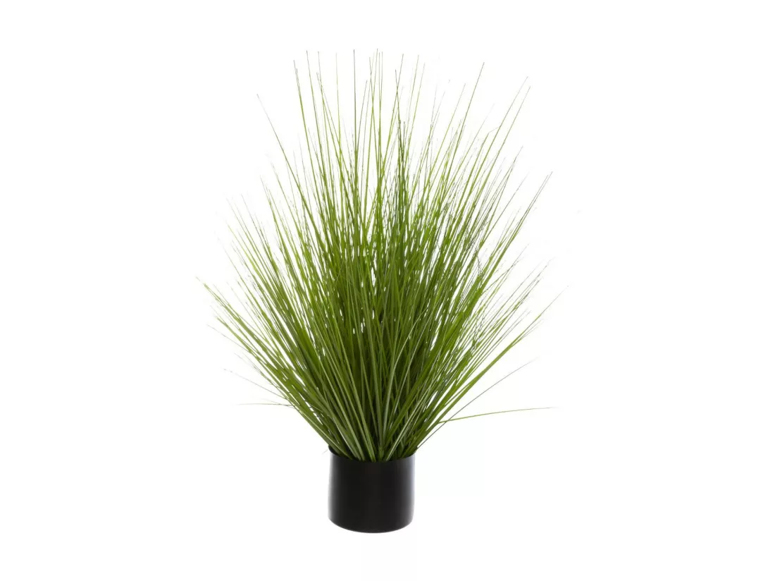​​​​​​​Plante artificielle ​​​​​​​Bouquet Herbes dans un Pot H 74 cm