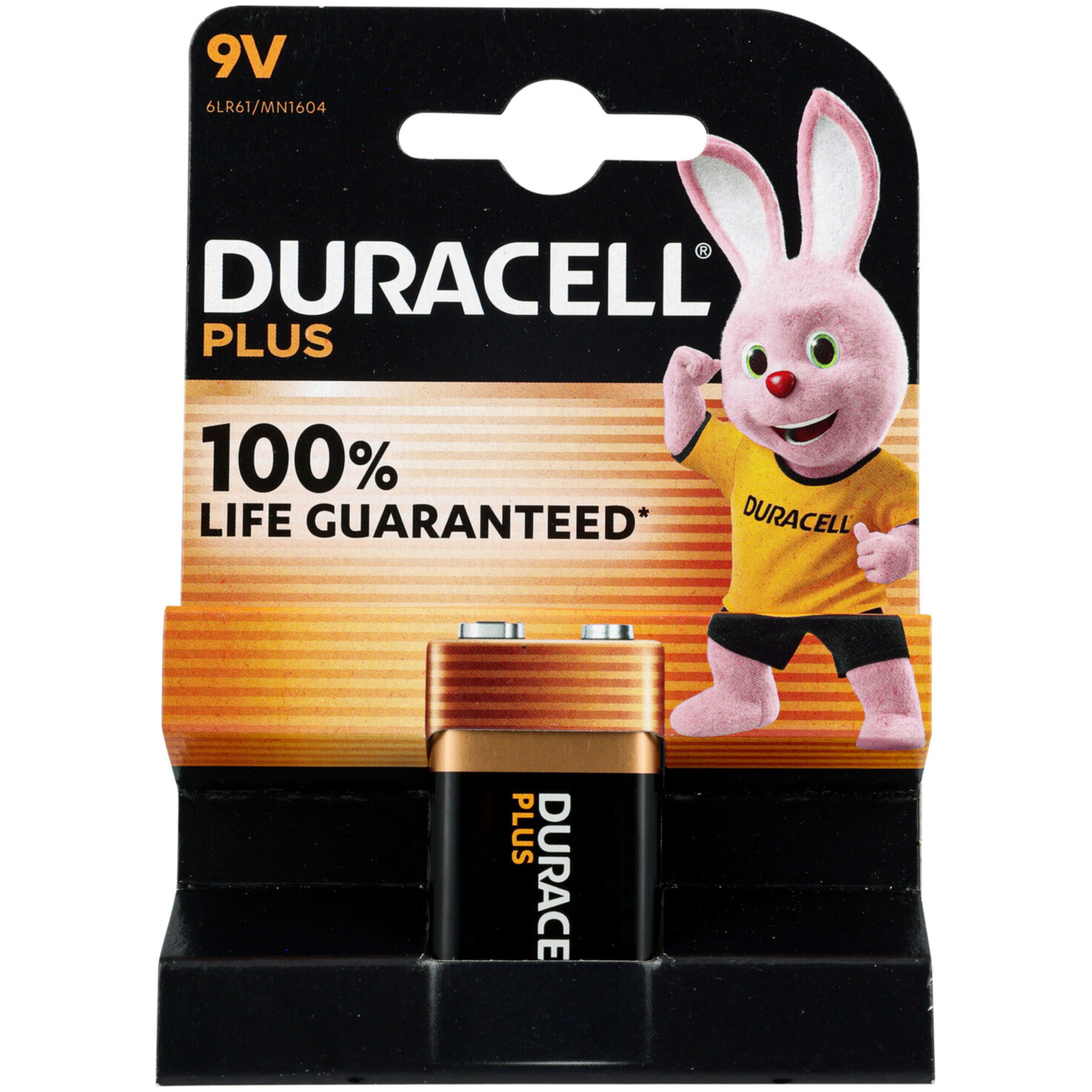Duracell Batterie PLUS 9V/6LR61 1 Stück