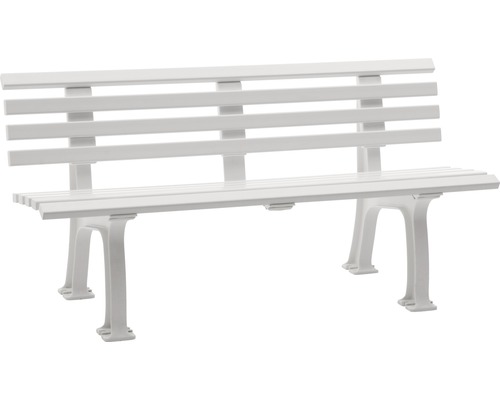 Blome Sylt tuinbank, kunststof, 3-zits, wit