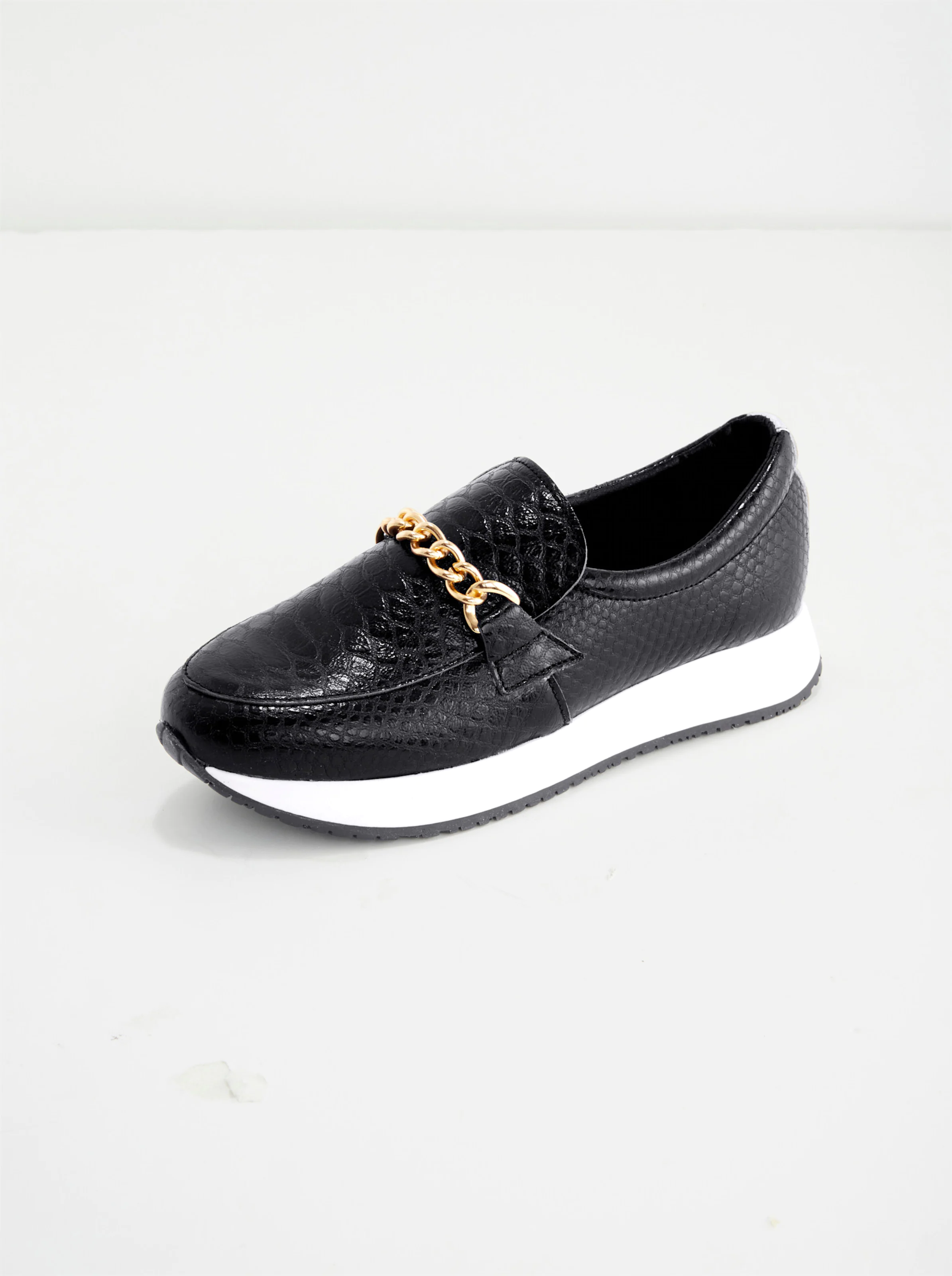 heine Slipper in schwarz