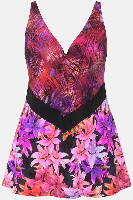 Badekleid, Mustermix, Softcups, Träger verstellbar