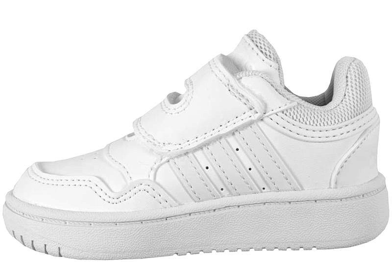 ADIDAS HOOPS 3.0 BASKETSKO I HVIDT TEKSTIL