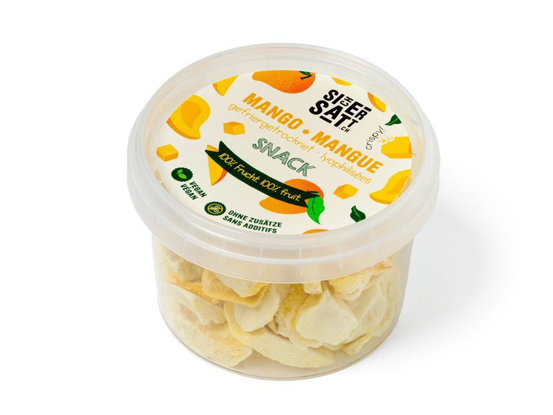 SicherSatt Mango Snack gefriergetrocknet 30 g Gefriergetrockneter Früchtesnack im praktischen Format