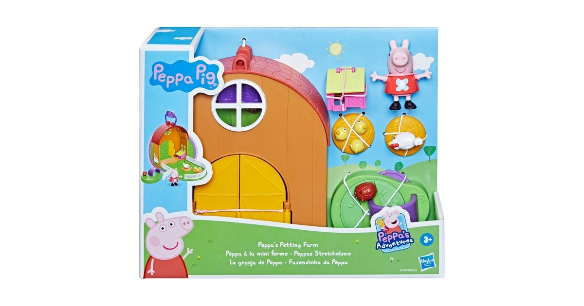 HasbroPeppa Pig Peppa's Kinderboerderij Plezier Speelfiguur