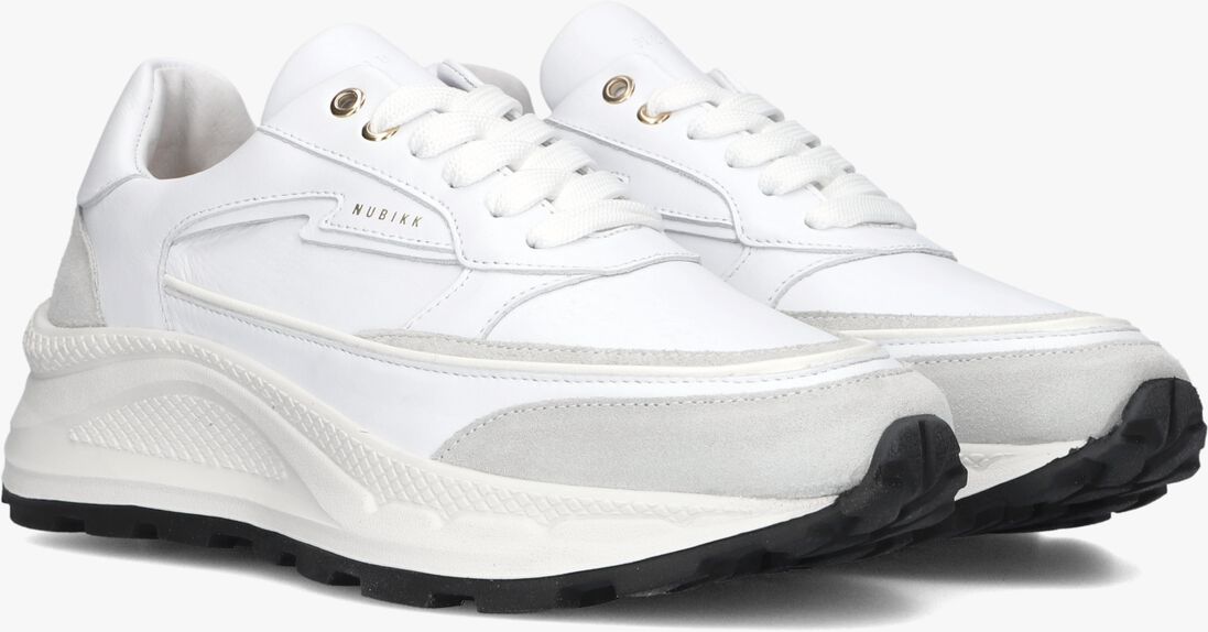 NUBIKK witte nubikk lage sneakers oberon nora