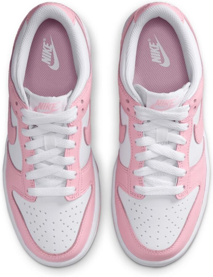 Nike Dunk Kindersneakers Wit Leer