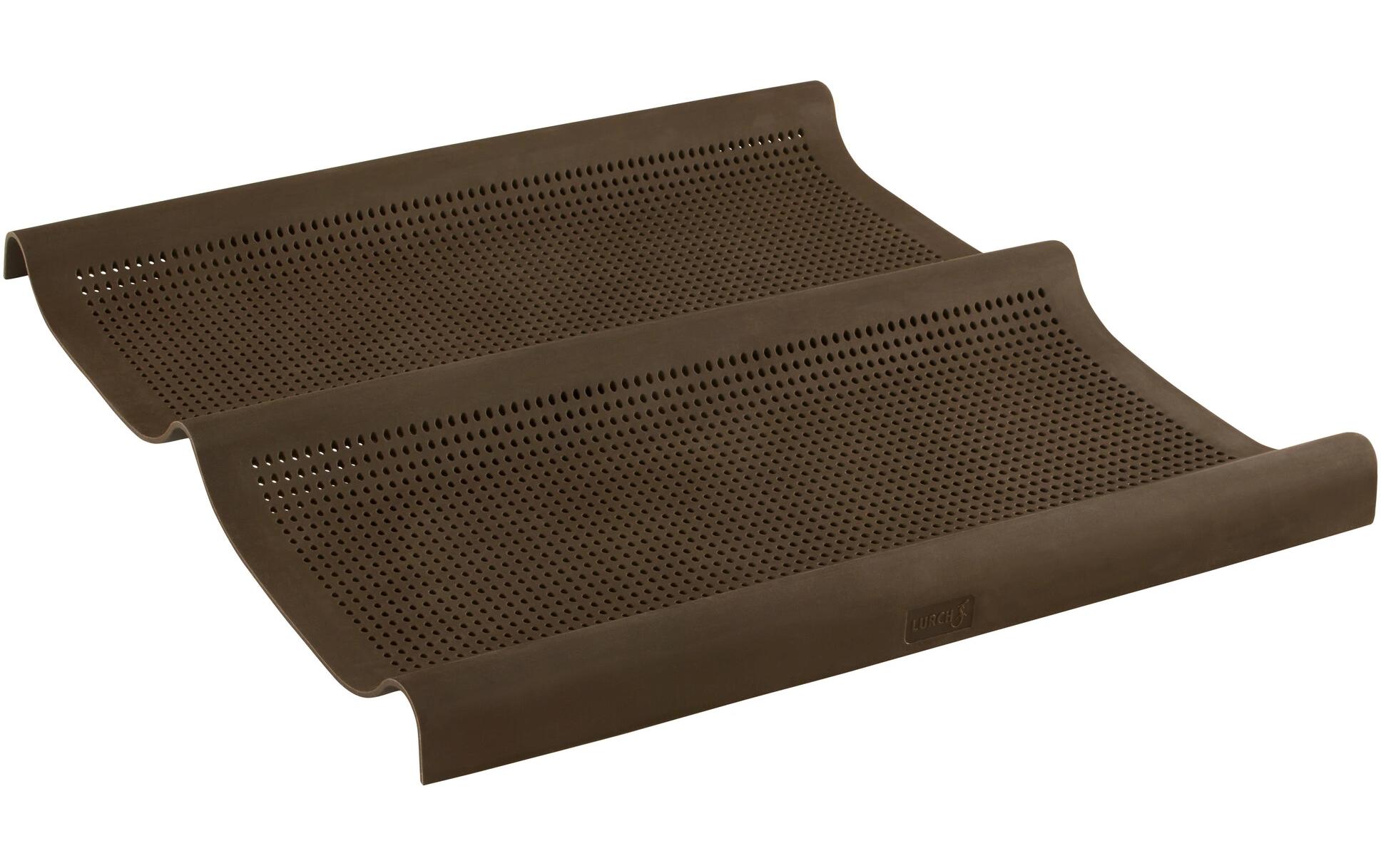 Backform Flexi für 2 Ciabatta, BraunCiabatta-Backform