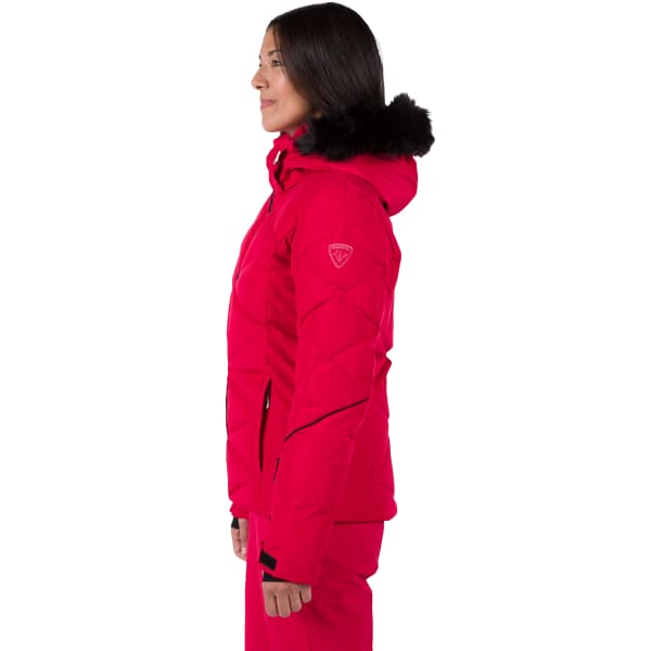 Veste de ski ROSSIGNOL W STACI PEARLY JKT RUBY RED