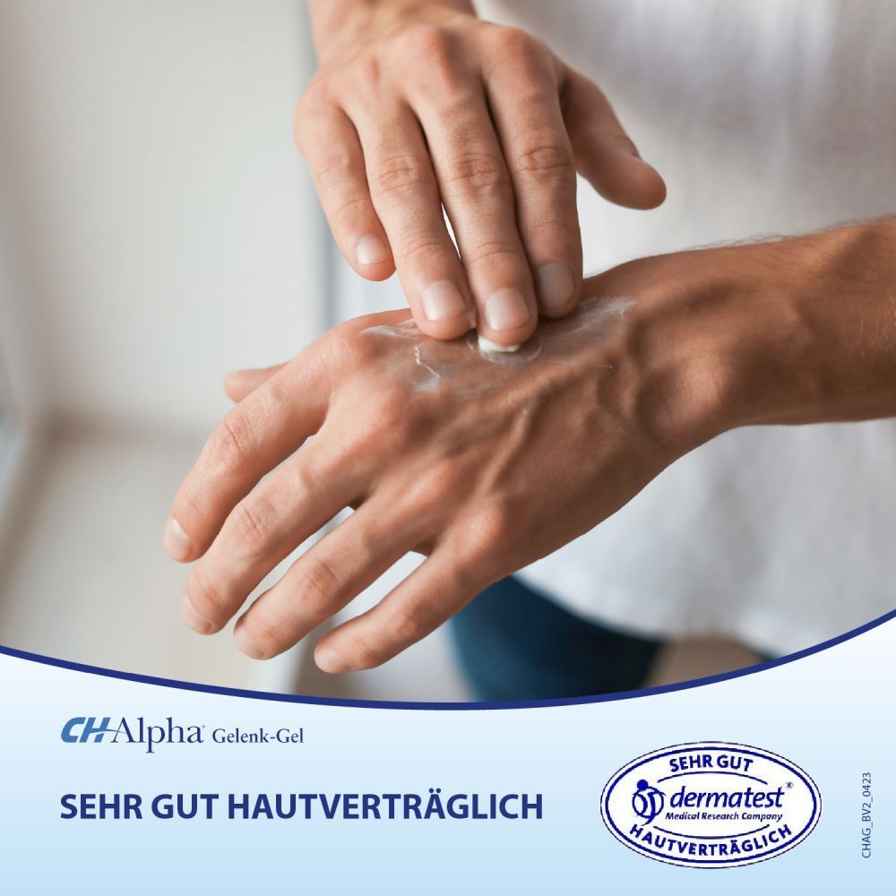 CH-Alpha Gelenk Gel mit Ingwer, Arnika und Weihrauch wärmt und entspannt beanspruchte Haut- und Muskelpartien