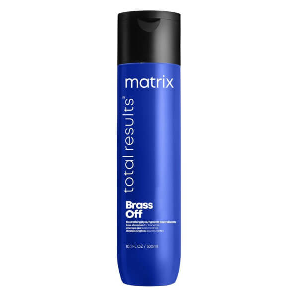 Shampoing Neutralisant de reflets indésirables orangés/cuivrés Brass Off Matrix 300ml