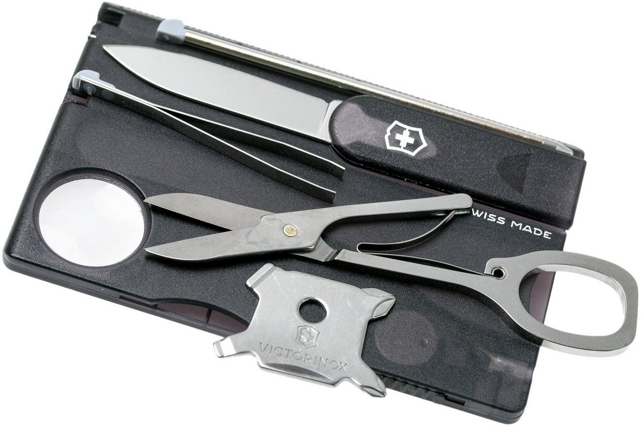 Victorinox SwissCard Lite transparant zwart 0.7333.T3