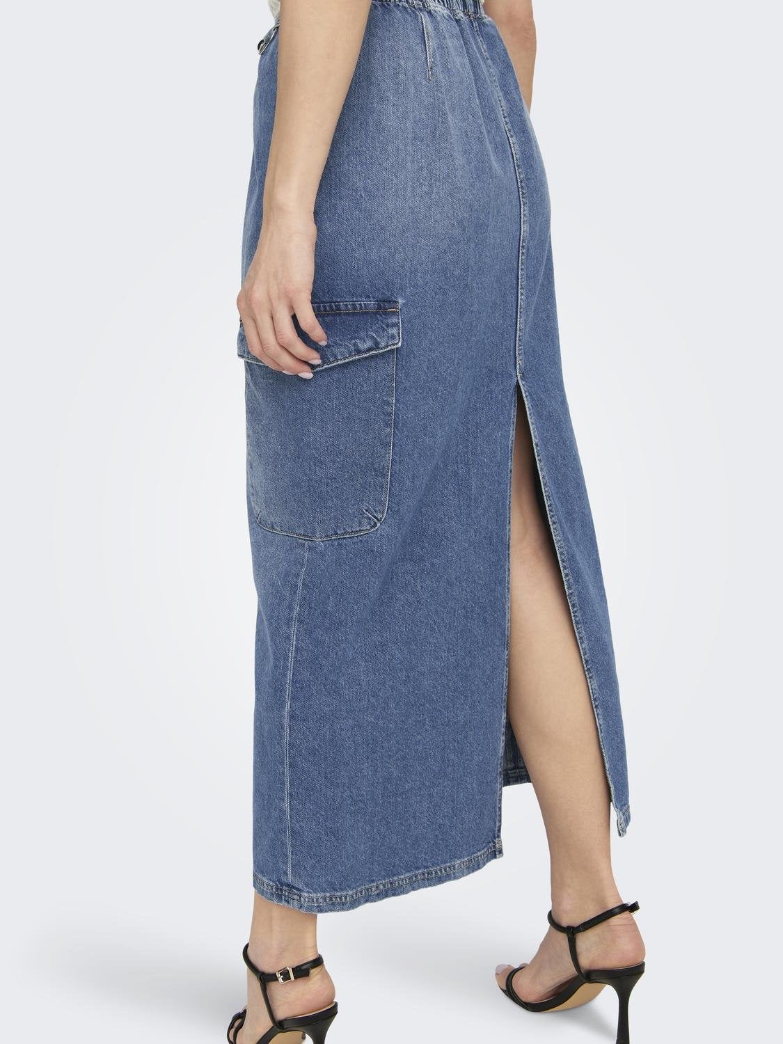 ONLSTELLA Jeansrock Medium Blue Denim