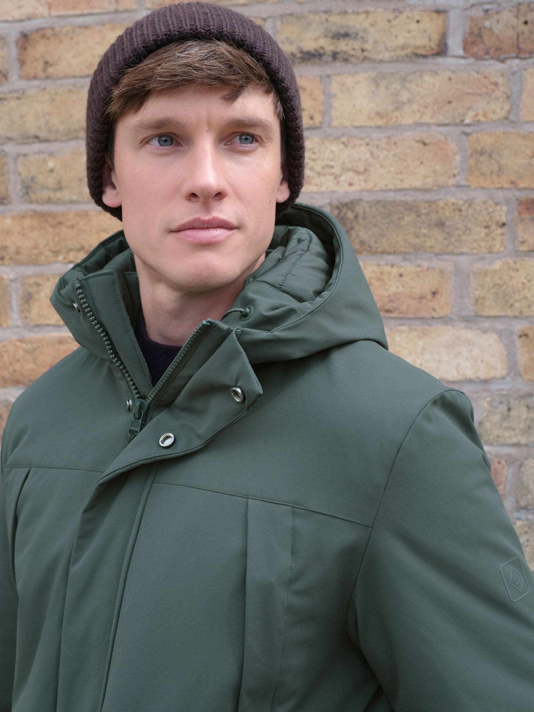 Groen - ThermoGen Parka Jack met Borg voering
