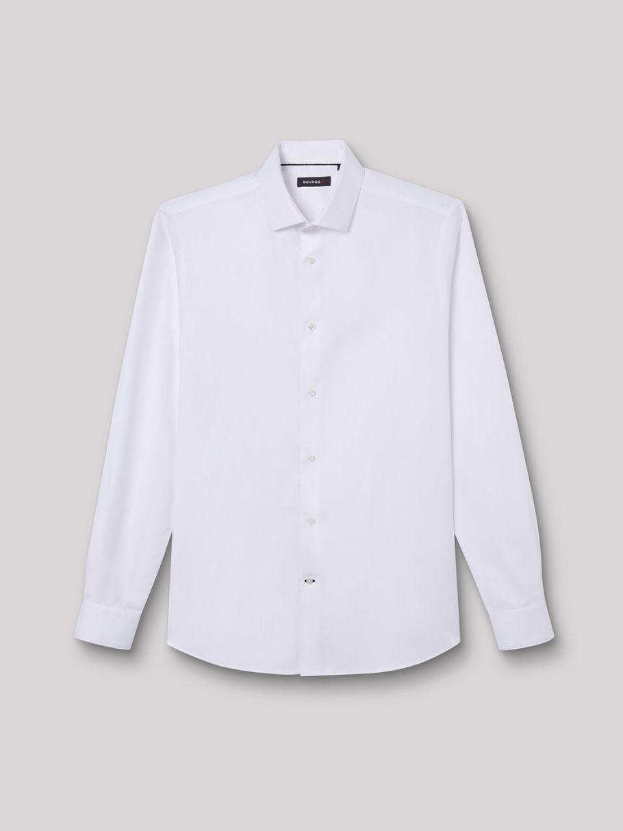 Chemise slim unie