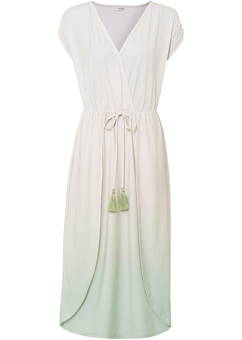 Robe en jersey avec dégradé de couleur