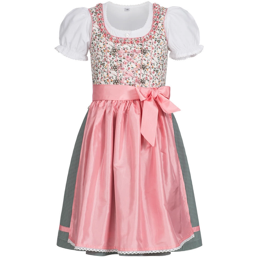 Nübler Kinderdirndl 3-teilig Nina Weiß