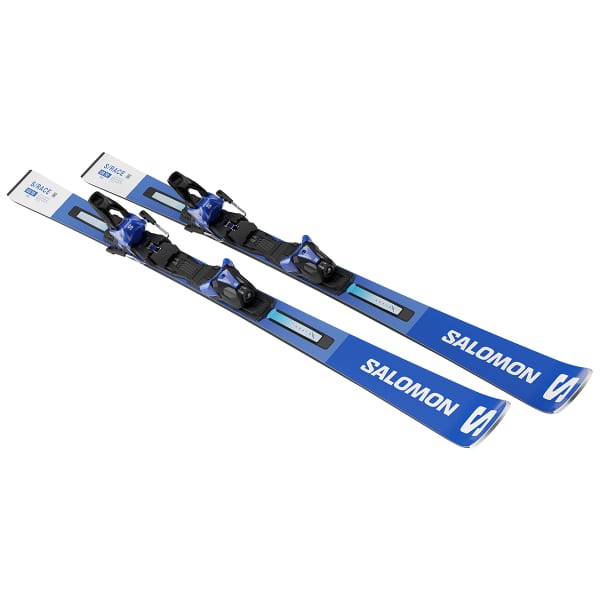 Pack ski SALOMON S/RACE GS 10 + MI12 GW F80 BLUE/WHITE
